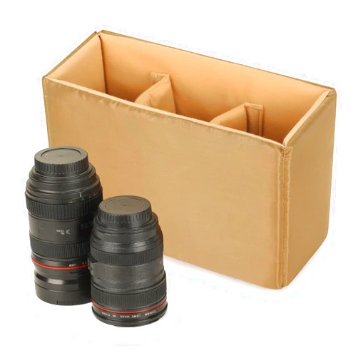 G-raphy Camera Insert Bag Case Camera Divider Inserts for Backpack DSLR Organizer Portable for DSLR SLR Cameras, Lenses, Flashes- Make Your Own Camera Bag