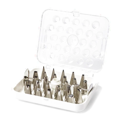 Ateco Cake Decorating Set, 29 Piece, Plastic,