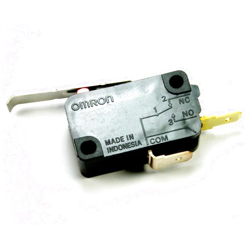 Advanced Electronics (HY #84) 2pcs OMRON Lever Action Micro Switch SPST 11A 250VAC, 5A 40VDC, ON/Off Joystick