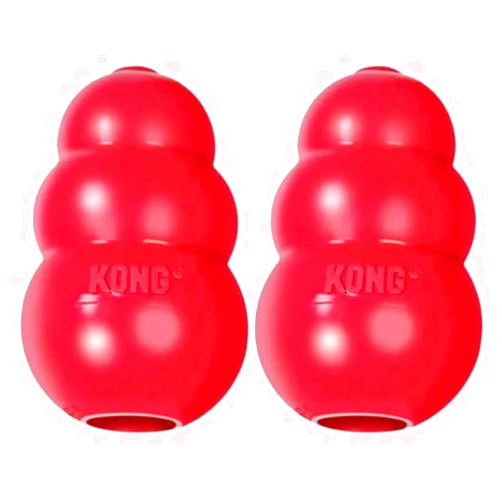 KONG (2 Pack) KONG King Classic Dog Toy, XX-Large, Red