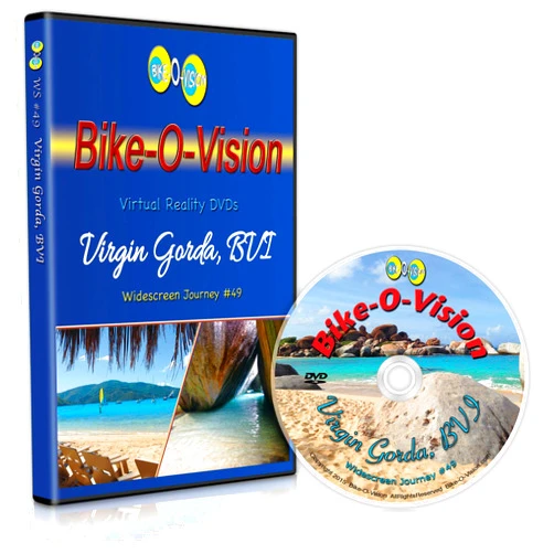 None (Actor), North Bay Productions (Director) Rated: G Format: DVD Bike-O-Vision - Virtual Cycling Adventure - Virgin Gorda, British Virgin Islands - Perfect for Indoor Cycling and Treadmill Workouts - Cardio Fitness Scenery Video #49