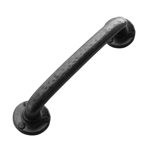 ZHANGJIAHE Vintage Drawer Handles Antique Black Kitchen Cabinet Handles Door Kitchen Drawer pulls Curved, 6 1/8