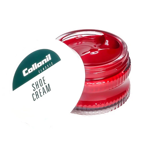 Collonil Red Cream Polish for smooth leather Shoes Boots Handbags