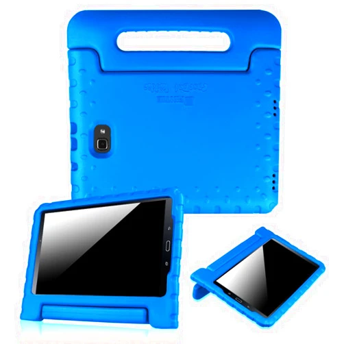 Fintie Shockproof Case for Samsung Galaxy Tab A 10.1 (2016 NO S Pen Version), Light Weight Convertible Handle Stand Kids Friendly Cover for Samsung Galaxy Tab A 10.1 Inch (SM-T580/T585/T587), Blue