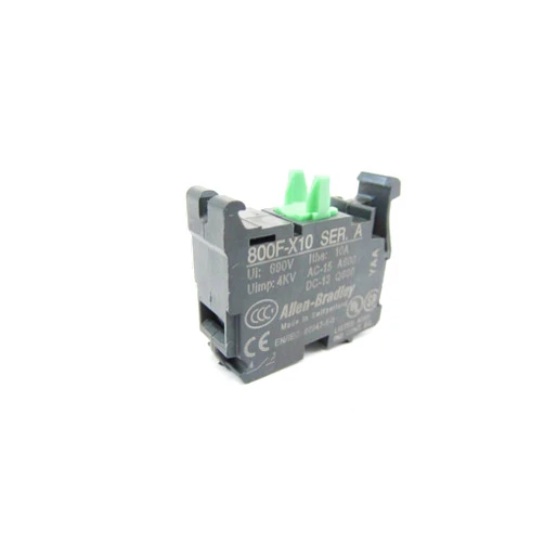 Allen-Bradley Allen Bradley 800F-X10 Ser A Contact Block - NEW NO BOX