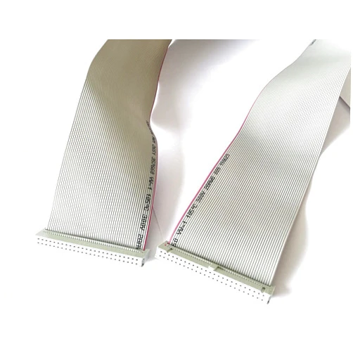 JXSZ SCSI 50-Pin Female to 50Pin Female SCSI HDD CD DVD Drive Flat Ribbon Cable F-F 30cm