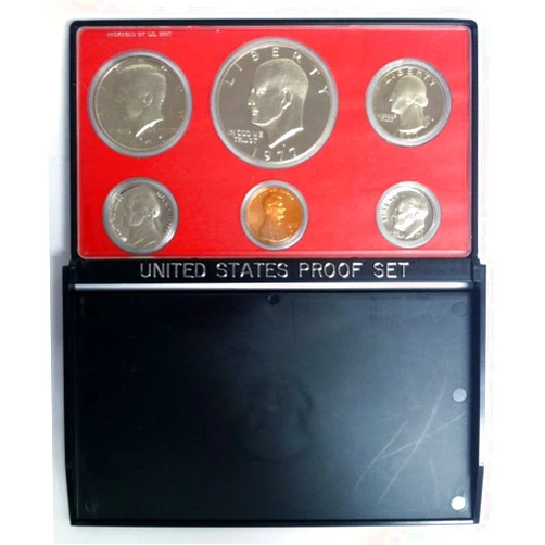Tradernicks.com 1977 S US Mint Proof Set Original Government Packaging