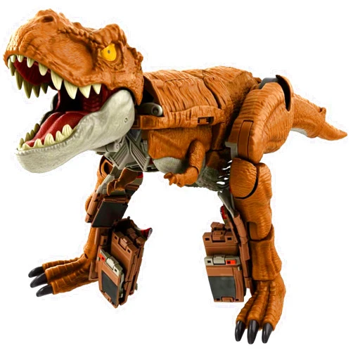 Mattel Jurassic World Fierce Changers 2-in-1 Dinosaur Figure, Chase 'n Roar Transforming Toy, T Rex Dinosaur to Truck in 28 Steps