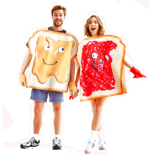 TailTales Tequila &Lime, Pickle, Peanut Butter and Jelly, Fried Egg & Bacon | Food-Themed Halloween 2025 Dress-Up