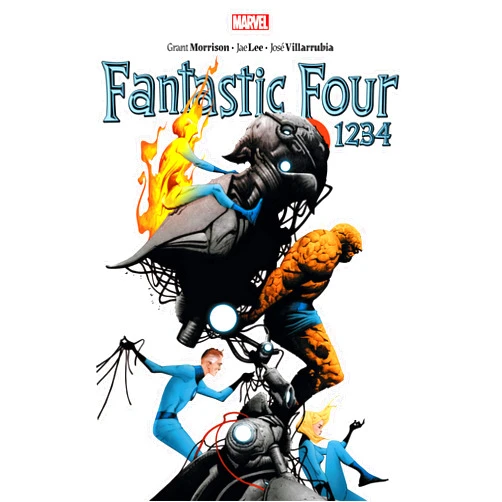 By Grant Morrison (Author), Jae Lee (Illustrator, Cover Art), Manuel Gutierrez (Illustrator) & 0 more Fantastic Four By Morrison & Lee: 1234 [New Printing] (Marvel Knights Fantastic Four)