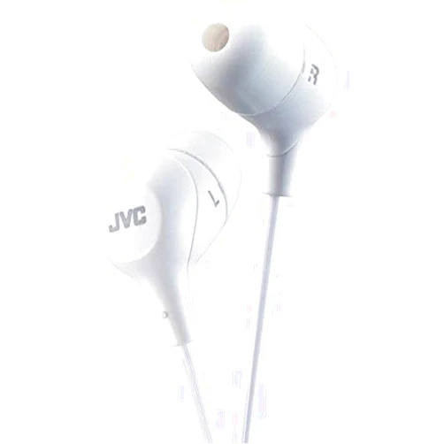 JVC Marshmallow Memory Foam Earbud White (HAFX38W)