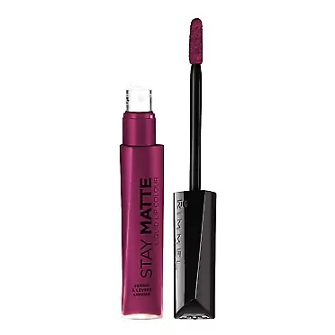 Rimmel Stay Matte Lip Liquid, Plum This Show, 0.21 Fl Oz (Pack of 1) Plum This Show 0.21 Fl Oz (Pack of 1)
