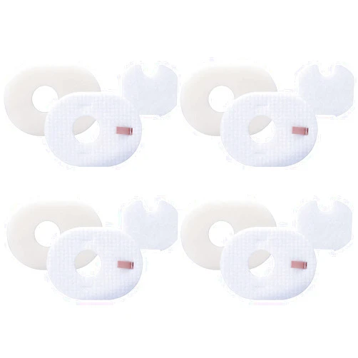 Isinlive 4 Pack Filter Replacement for Shark Rocket Vacuum HV300 HV301 HV300W HV302 HV305 HV310 UV450 Foam & Felt Filter Kit
