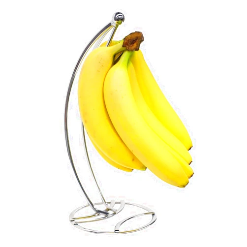 Home Basics Flat Wire Hanger Banana Tree