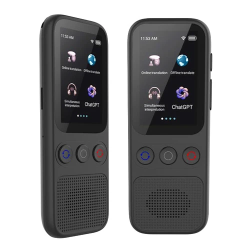 Rodxegu Language Translator Device, 138 Languages Supported, Instant Offline Language Translator Device, Voice Translator Offline, Portable Two-Way Real-Time Language Translator for Travel Business Learning