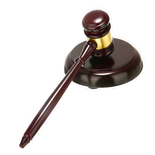 KENGAA Double-Sided Hammer Geological Hammer Fit for 26 cm Exquisite Wooden Mallet Handmade Wooden Auction Hammer Mallet +Sound Block