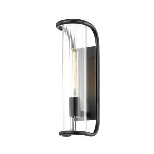 Hudson Valley Lighting 8917-OB Fillmore - 1 Light Wall Sconce 16.75 inches Tall and 5.5 inches Wide - Old Bronze
