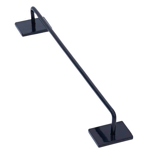 FLVFF Fingerboard Rail Metal Made of Solid Steel Rails Ramp and Skate Parks (R1C) (Black)