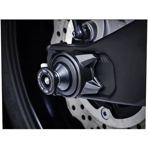 Evotech Performance Rear Wheel Paddock Stand Sliders to fit Yamaha FZ-07/MT-07/XSR700/XSR700/Tenere 700 /R7. PRN013260