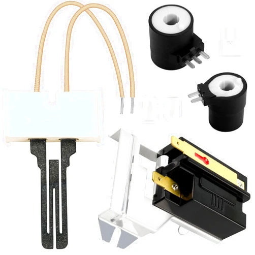 NISHCON Dryer Repair Kit Contains 279311 Igniter 279834 Gas Valve Coil 338906 Flame Sensor Fit for Kenmore Whirlpool Maytag Gas Dryers