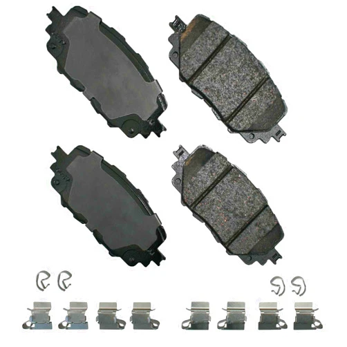 Akebono ACT1903 Proact Ultra Premium Ceramic Disc Brake Pad kit