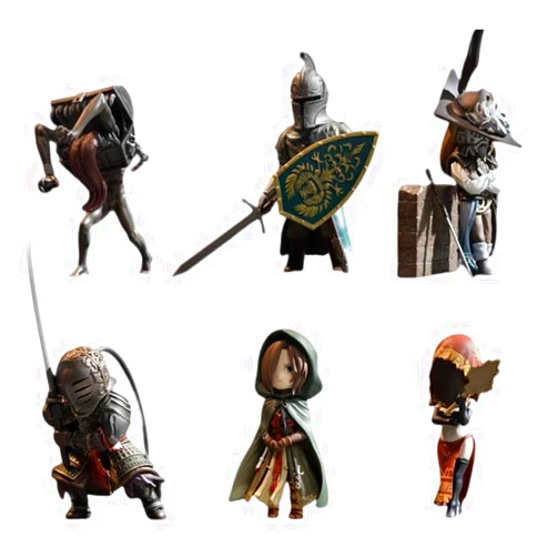 ACTOYS dark souls Ⅲ series pre-painted figures 6 PC Fullset