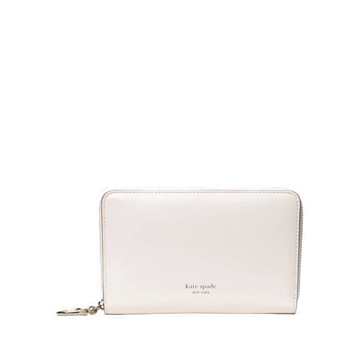 kate spade new york Halo Glazed Leather Medium Zip Around Wallet