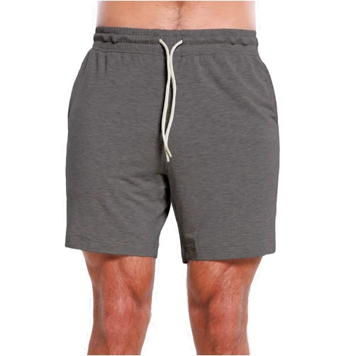 Netdraw Men's Ultra Soft Bamboo Viscose Sweat Shorts 7'' Athletic Gym Jogger Workout Shorts with Pockets