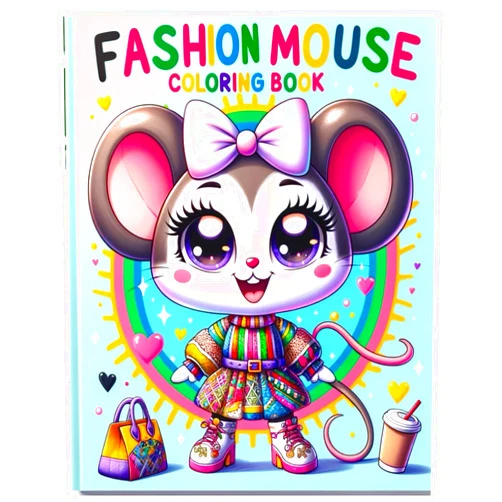 Phileacia Turner-Esaw Fashion Mouse Coloring Book