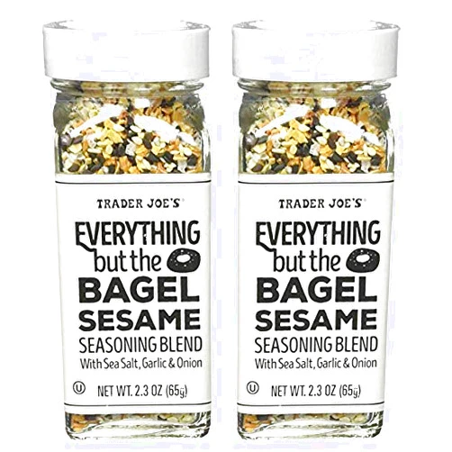 Trader Joe's Everything but The Bagel Sesame Seasoning Blend 2.3 Oz (2-Bottle)