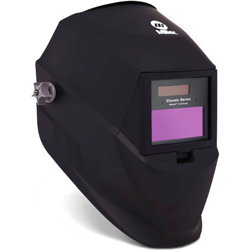 Miller 287803 Classic Series VS Welding Helmet, Auto-Darkening Welding Helmet, Black