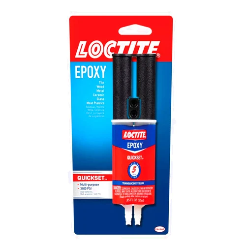 Loctite Epoxy Quick Set, 25 ml, 8 Pack, Syringe