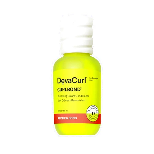 DevaCurl CurlBond Re-Coiling Cream Conditioner | Re-links Broken Bonds | Strengthens| Seals Split Ends | Preserves Color Up to 30 Washes