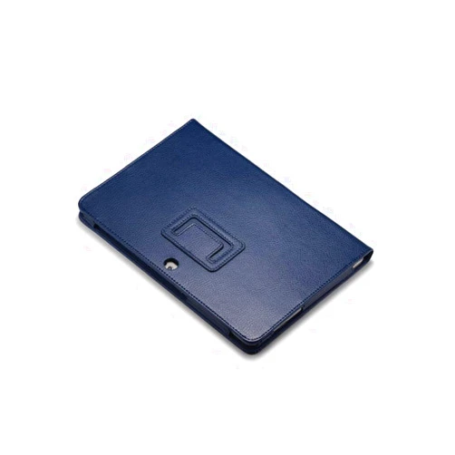 Generic Slim Folding Folio Stand Case for Samsung Galaxy Tab 2 10.1 inch 2012 (GT-P5100 P5110 P5113), Lightweight Magnetic Closure PU Leather Flip Shockproof Auto Wake/Sleep Smart Cover Navy Blue