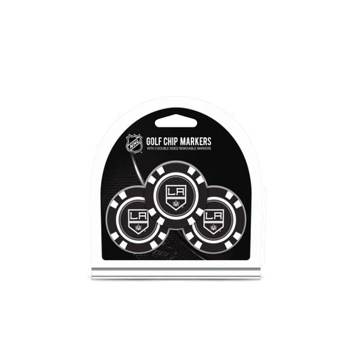 Team Golf NHL Poker Chip Size with Pop Out Smaller Double-Sided Enamel Markers