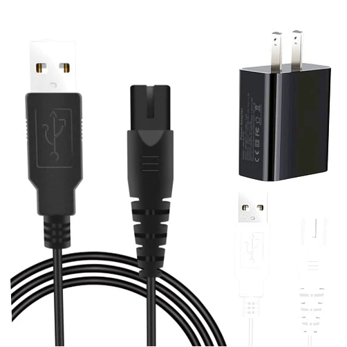 Qjin USB Charger Cable for Nicwell, Nicefeel, Oralfree & COSLUS F5020E Cordless Water Flosser