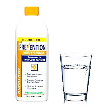 Prevention Health Sciences Prevention Oncology Mouthwash, Non-Alcohol, 16oz, Magic Mouthwash Aid for Cancer Patients, Gentle Mouthwash with Mild Flavor