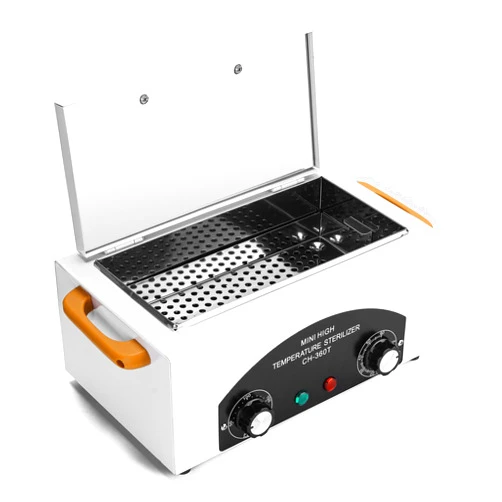 BUIFAC High Temperature Metal Tool Cleaning Box, 122℉-428℉, 2L Dry Heat Cleaning Cabinet with Adjustable Temperature and Timer, For Laboratories Hairdressing SPA Metal Tools Cleaning