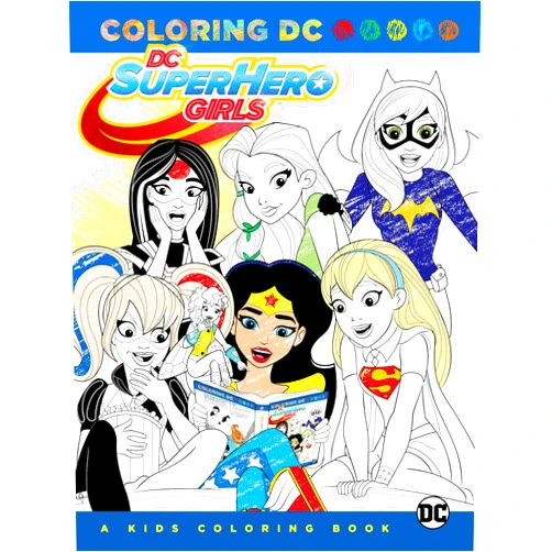 Yancey Labat,Agnes Garbowska DC Super Hero Girls: A Kids Coloring Book