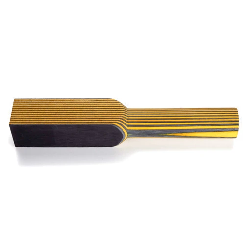 Cousineau Wood Products SpectraPly Turning Blank, Bumble Bee, 1-1/2