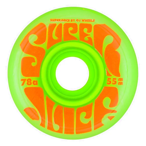 OJ 55mm Mini Super Juice Green 78a Skateboard Wheels