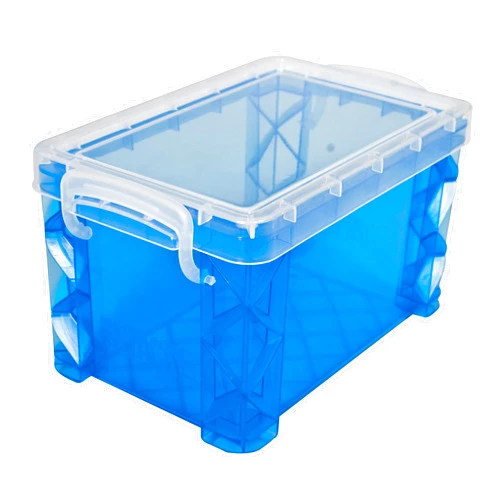 Advantus Super Stacker Index Card Box, 3 x 5 Inch Index Cards File Box, Note Holder, Index Card Holder, Photo Boxes Storage, Perfect for 3x5 Index Cards, Recipe Box Holder, Assorted Colors, 1 Count