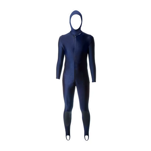 Aeroskin Full Body Suit Spine/Kidney, Elbow with Attached Hood (Black, XX-Large)
