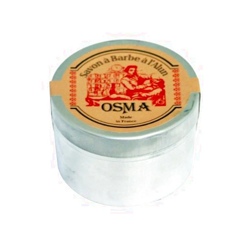Osma Shaving Soap with Alum and Shea Butter
