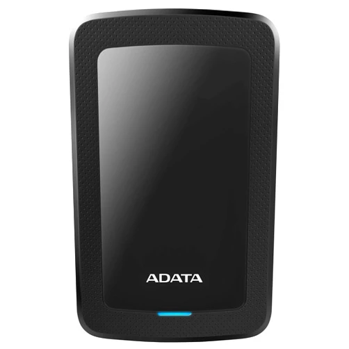 ADATA Hard Drive - 2 TB - External (Portable) - USB 3.1-256-bit AES - Black