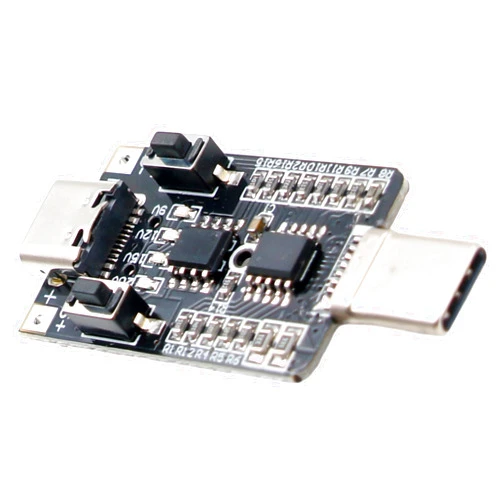 JacobsParts USB C PD DC Voltage Trigger Test Module 9V 12V 20V Adjustable Power 5A 100W E-Mark Type-C