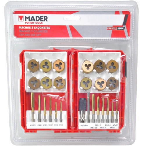 MADER POWER TOOLS 63076 Tap and Bearing 25Un-63706