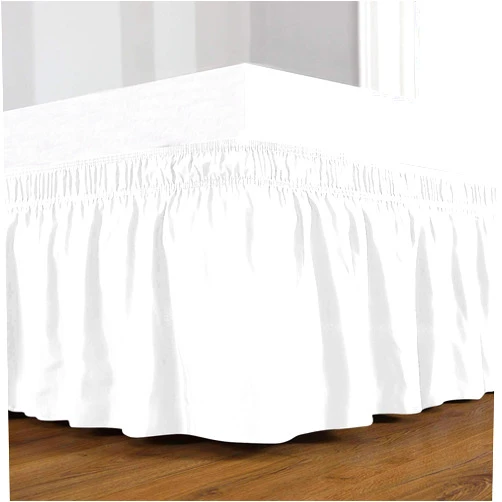 Luxury Linens Wrap Around Bed Skirts 100% Egyptian Cotton 1000 Thread Count 15
