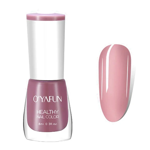 Xiahium 40 Colors Nail Polish Non-Toxic Easy Peel Off & Quick Dry Water Based Nail Polish Glossy DIY Nail Art Manicure at Home Salon 8ml