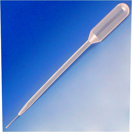 Globe Scientific Transfer Pipet, 134060-500, 5.8mL Capacity, Fine Tip, Non-Sterile, 157mm Length, Bulb Draw - 3.4mL, 500/Box